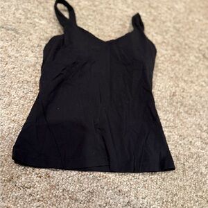 COPY - Lululemon Athletica Black Fitted Bustier Camisole